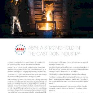 AB&I: A Stronghold in the Cast Iron Industry