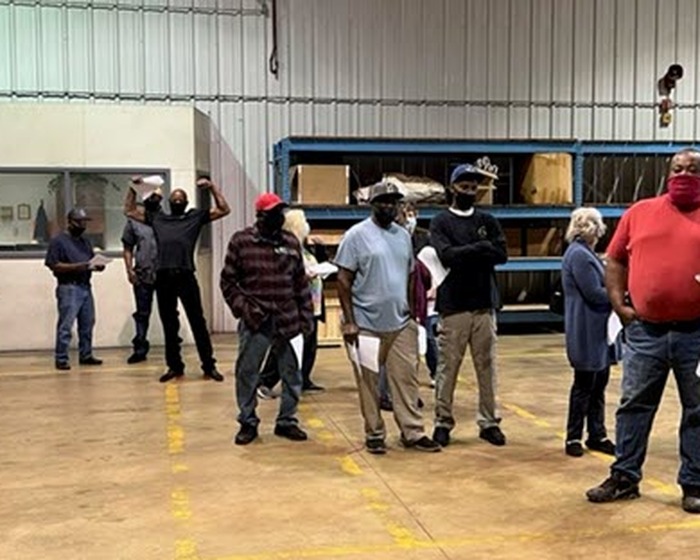 Tyler Pipe holds COVID Booster Clinic